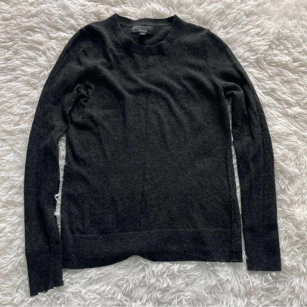 Banana Republic Filpucci Wool Cashmere Blend Crewneck Pullover Sweater